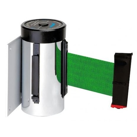 Accuform WALL MOUNT RETRACTABLE BELT TAPE PRT404GN PRT404GN